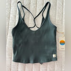 Vuori Rib crop tank